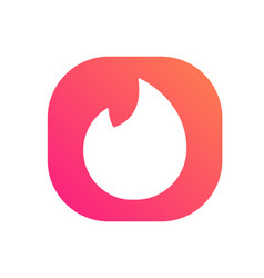 Tinder Social Media Icon Symbol Element