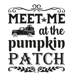 Pumpkin Patch Svg Design Image