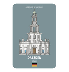 Dresden Cathedral Holy Trinity Germany