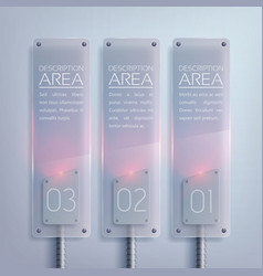 Glass Business Vertical Banners