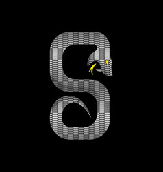 Letter S Snake Logo Design