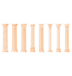 Ancient Roman Or Greek Pillars