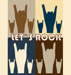 Let S Rock Set Of Gesture Rockers