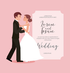 Bride And Groom Their First Dance Wedding Card