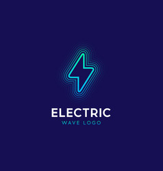 Electric Wave Logo Design