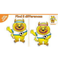 Game Find Differences Cartoon Monster-8