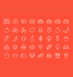 Food Icons Set