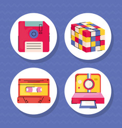 Retro Symbols Icons Collection