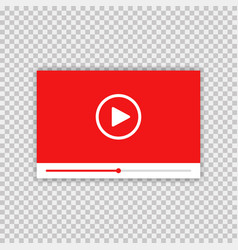 Video Player Isolated Media Frame