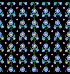 Free Flower Seamless Pattern Background