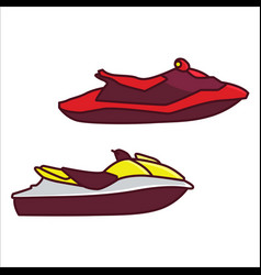 Set Of Jet Ski