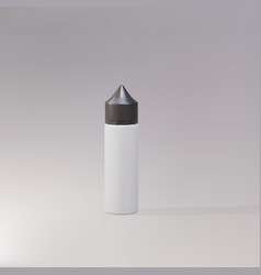 Vape Liquid Plastic Bottle Packaging 3d Realistic