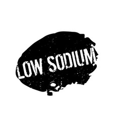 Low Sodium Rubber Stamp