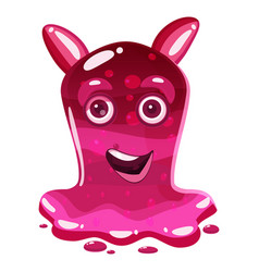 Slime Jelli Monster Character Liquid Red Creature