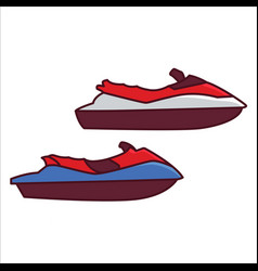 Set Of Jet Ski