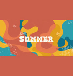 Hello Summer Textured Background