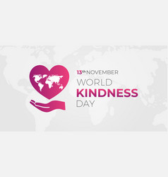 World Kindness Day Background Banner