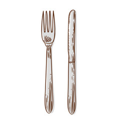 Cutlery Knife And Fork