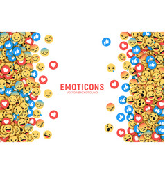 Social Media Network Modern Design Emoji