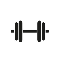 Dumbbell As Fitness Equipment Icon