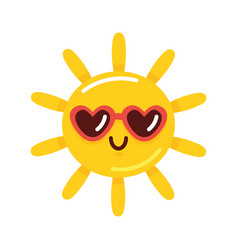 Sun Wearing Sunglasses Emoji