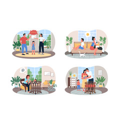 Parents And Children Conflict 2d Web Banner