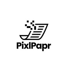 Pixel Paper Logo Icon