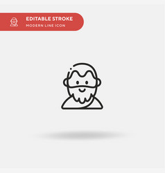 Aristotle Simple Icon Symbol