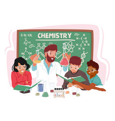 Enthusiastic Chemistry Teacher Engages Group