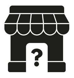 Shop Research Icon Simple Digital Business