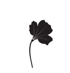 Flower Silhouette Icon