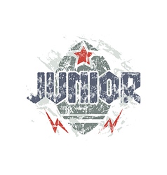 Junior Rugby Team Emblem