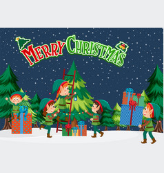 Merry Christmas Poster Template