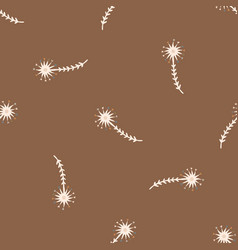 Seamless Background Gender Neutral Baby Dandelion