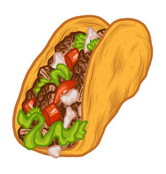 Birria Taco Tacos Quesabirria Drawing