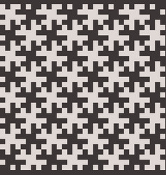 Black And White Pixel Seamless Pattern