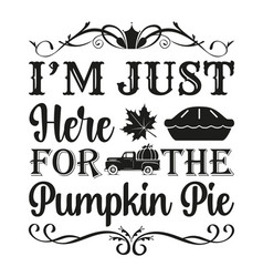 Pumpkin Pie Svg Design Image