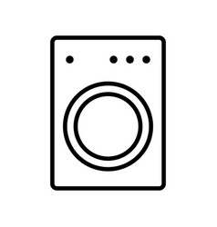 Drum-type Washing Machine Icon Or Dryer And Washer