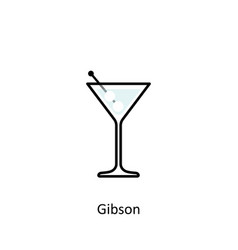 Gibson Cocktail Icon