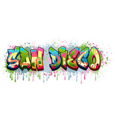 Graffiti Styled Graphics Design - San Diego