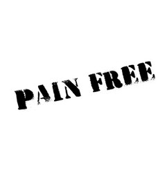 Pain Free Rubber Stamp