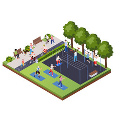 Regular Sport Playground Composition