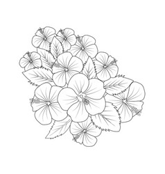 Hibiscus Flowe Drawing Flower Tattoo