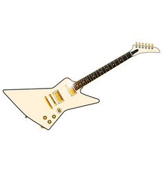 Pale Electric Guitar