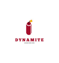 Dynamite Or Tnt Icon Logo Template Design