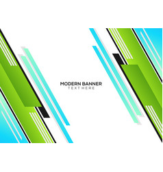 Gradient Geometric Background Banner Modern