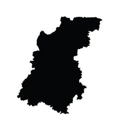 Nizhny Novgorod Oblast Map Silhouette