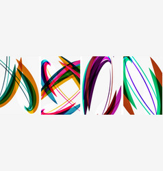 Abstract Colorful Wave Posters For Wallpaper