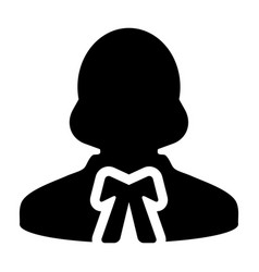 Court Icon Female User Person Profile Avatar