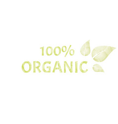 Label Or Badge For Organic Food And Drink Natural